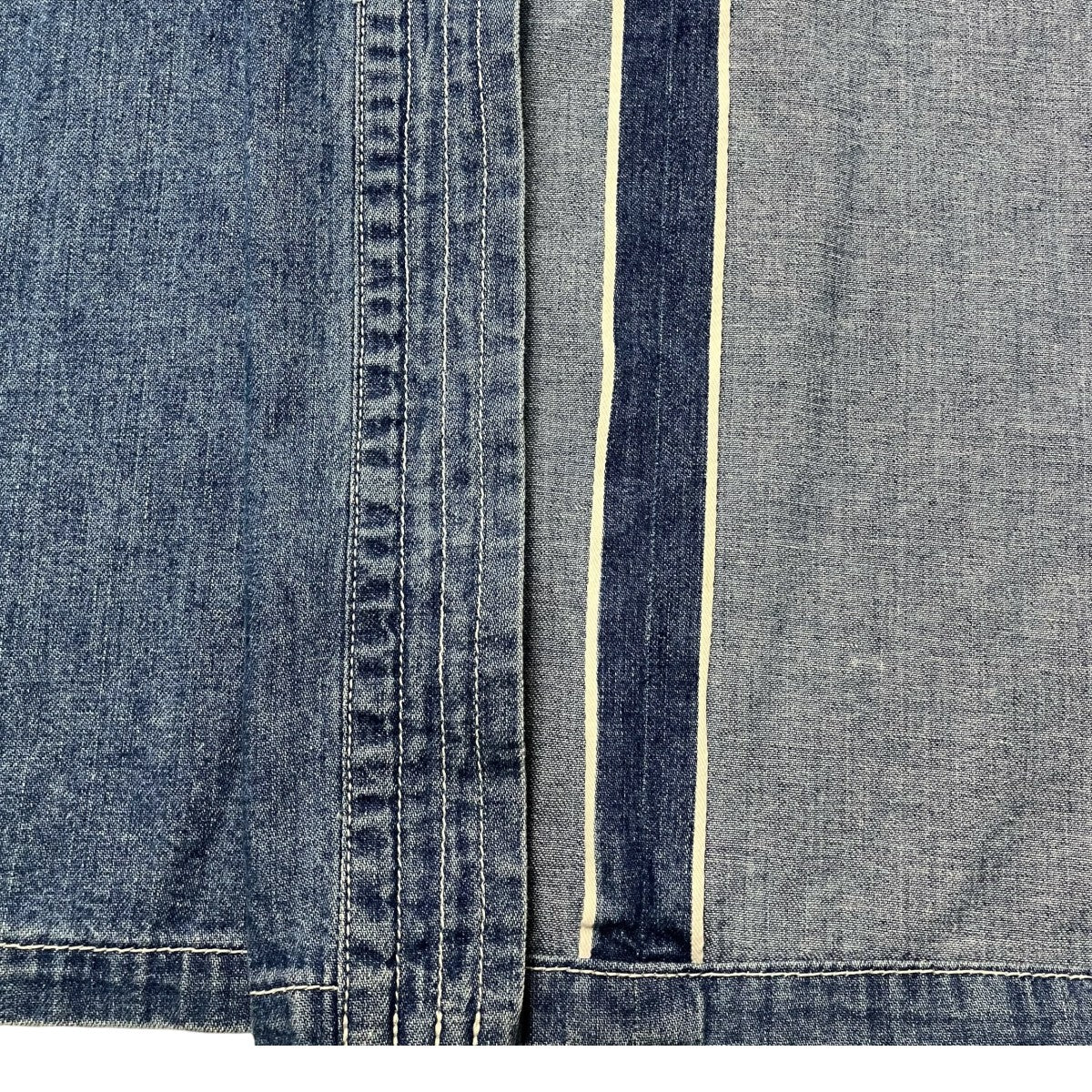 CLASS 25SS8oz SELVEDGE DENIM COAT - USED FINISHデニムロングコートCCFS01UNI B 古着・中古-7枚目のアイテム画像