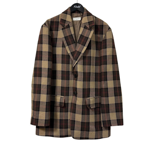 DRIES VAN NOTEN(ドリスヴァンノッテン) タータンチェックロングコート