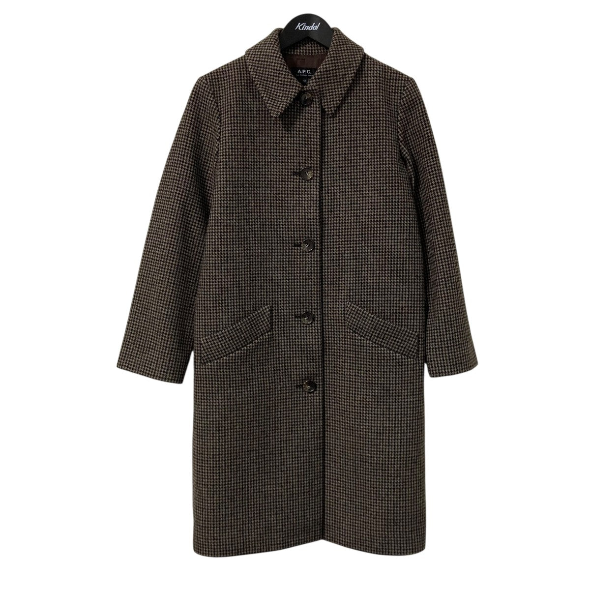 A．P．C．(アーペーセー) スコットランド製ゴム引きステンカラーコート