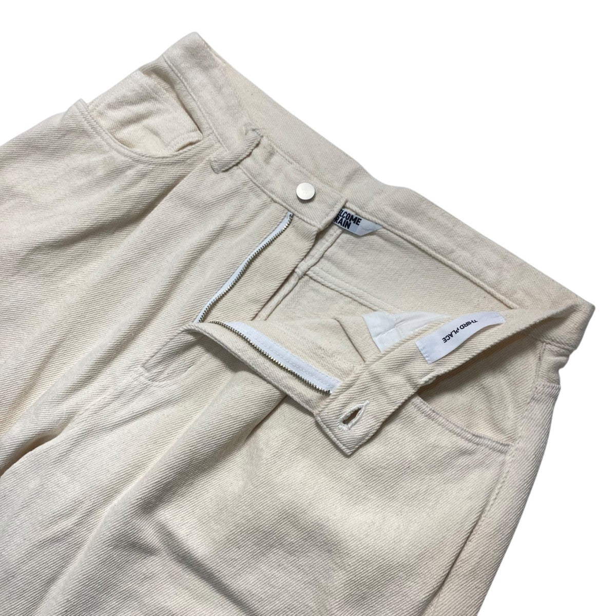 THIRD PLACE×Welcome-rain 5 Pocket DenimデニムパンツWR4 PT002A 古着・中古-3枚目のアイテム画像