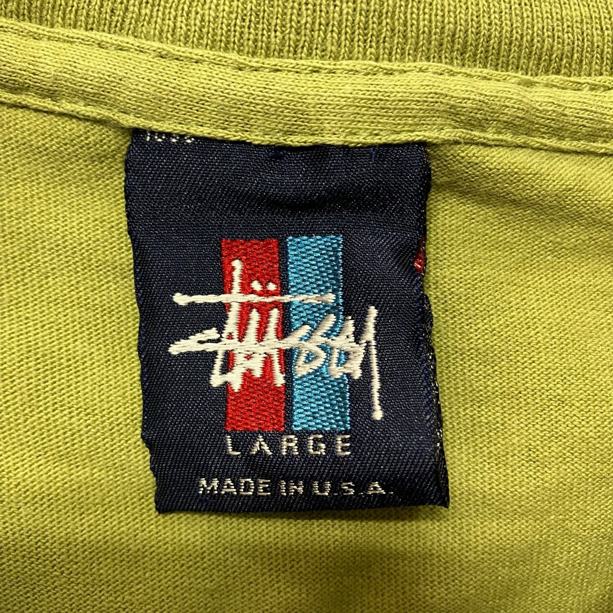 stussy 90S Tシャツ USA製 三色タグ 古着・中古-6枚目のアイテム画像