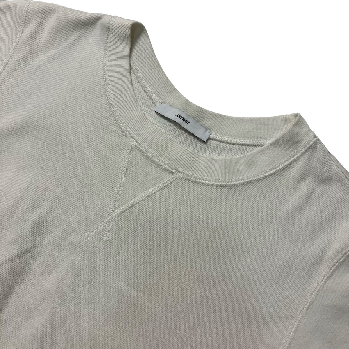 ASTRAET コットンフライス クルーネック ショートスリーブ カットソー半袖Tシャツ5417 214 0169 古着・中古-3枚目のアイテム画像