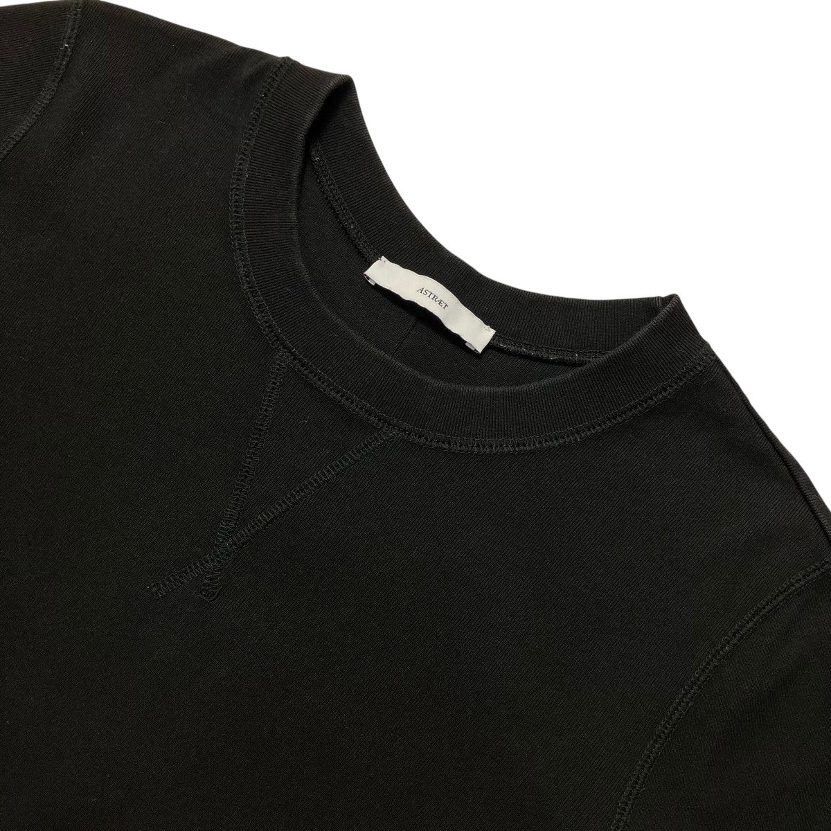 ASTRAET コットンフライス クルーネック ショートスリーブ カットソーコットンＴシャツ5417 214 0169 古着・中古-3枚目のアイテム画像