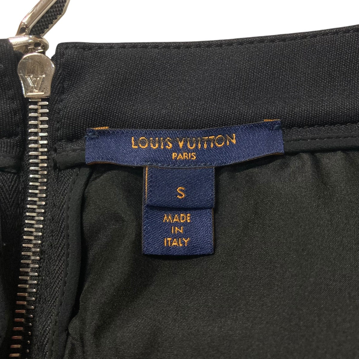 LOUIS VUITTON バックジップフリルスカートRW192B XBD FHJX75 古着・中古-8枚目のアイテム画像