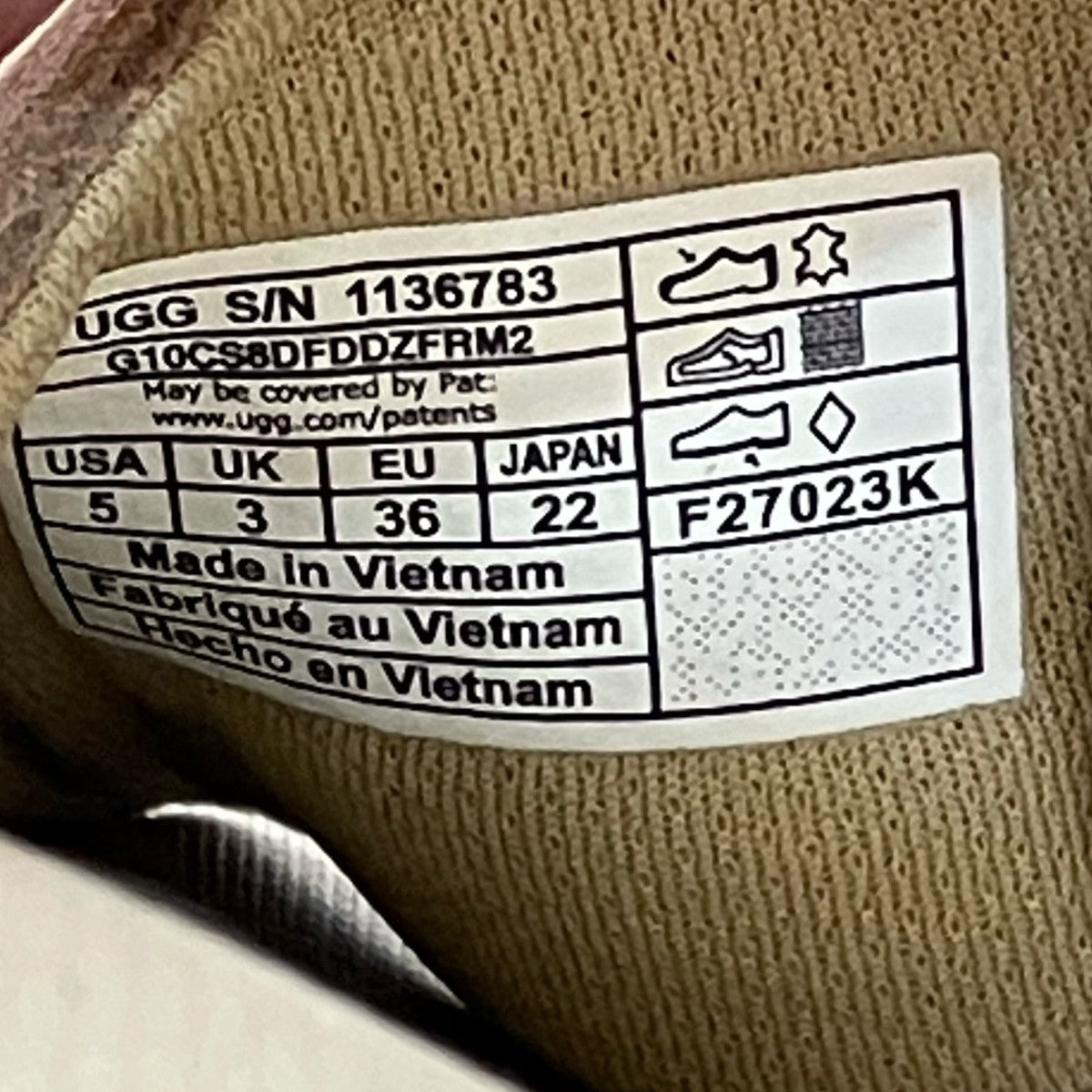 UGG Goldenstarサンダル1136783 古着・中古-6枚目のアイテム画像