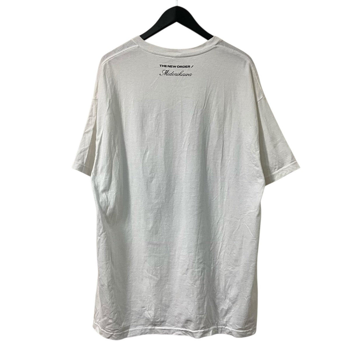 Midorikawa×THE NEW ORDER プリントTシャツ ホワイト サイズ XL