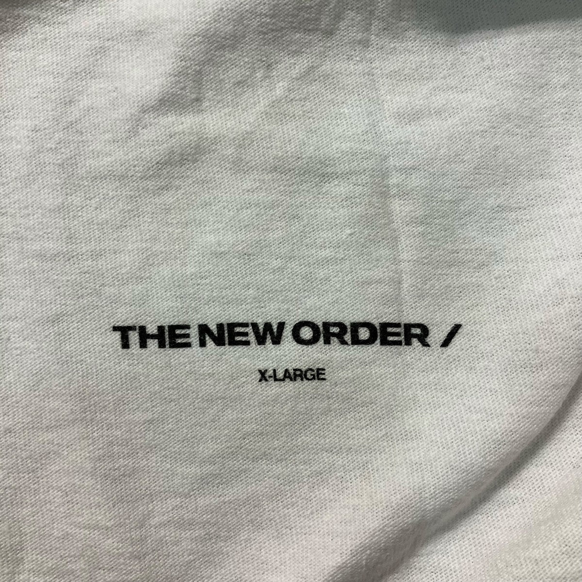 Midorikawa×THE NEW ORDER プリントTシャツ ホワイト サイズ XL