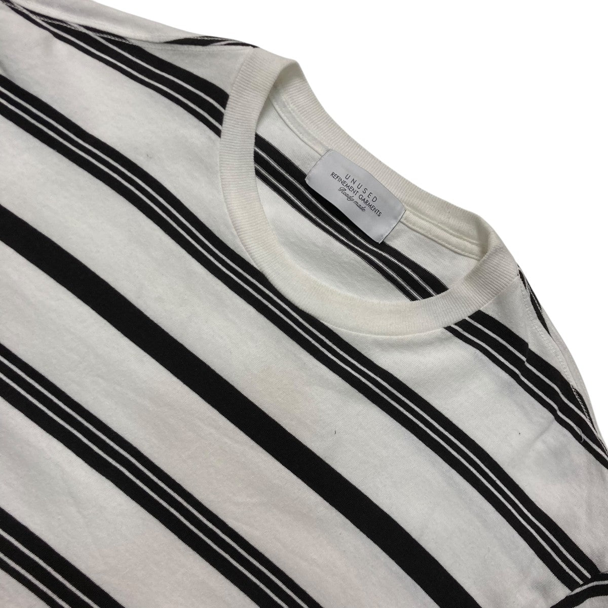 UNUSED Long sleeve border T-shirtボーダーカットソーUS2430 古着・中古-3枚目のアイテム画像
