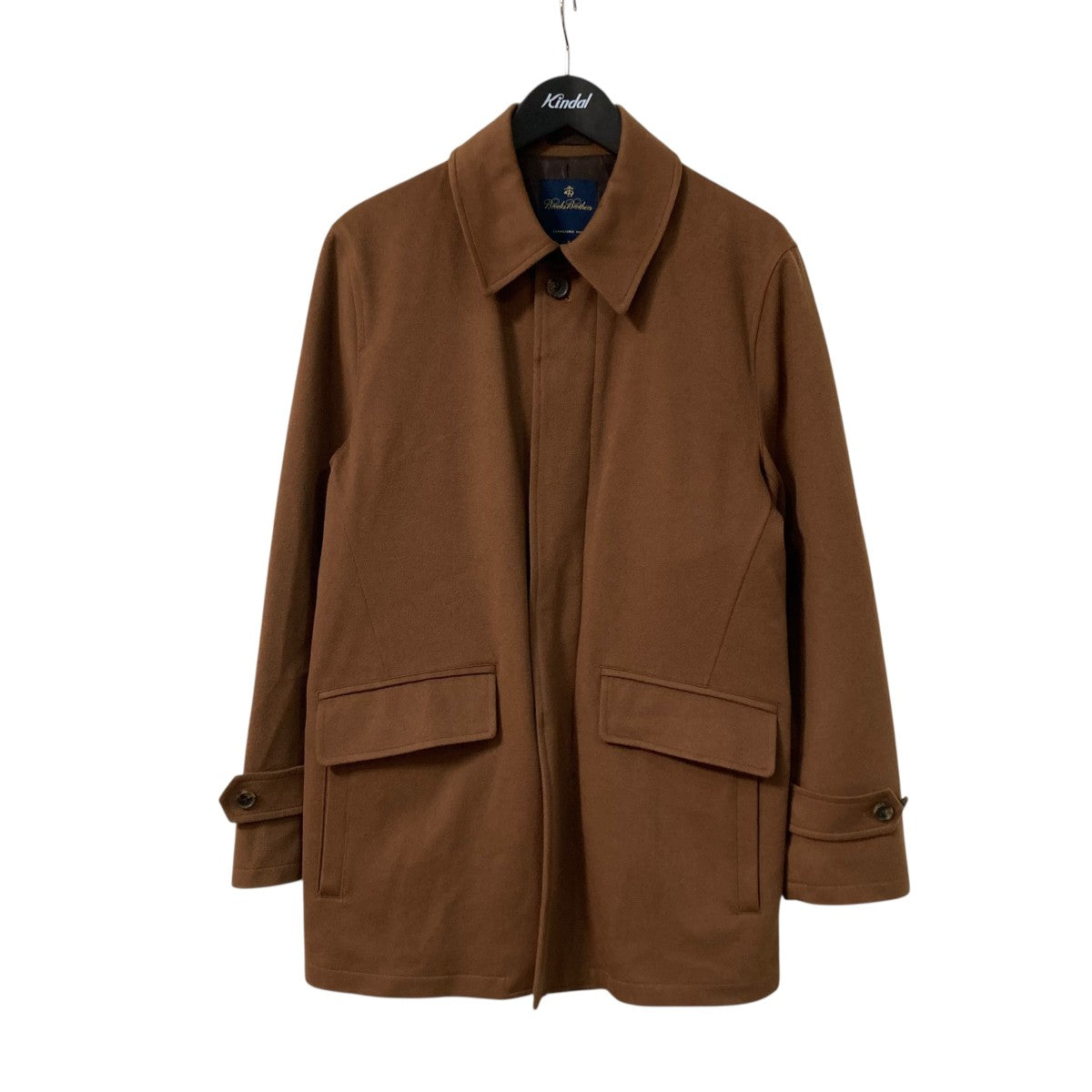BROOKS BROTHERS Wポケットステンカラーコート100045440 古着・中古-1枚目のアイテム画像