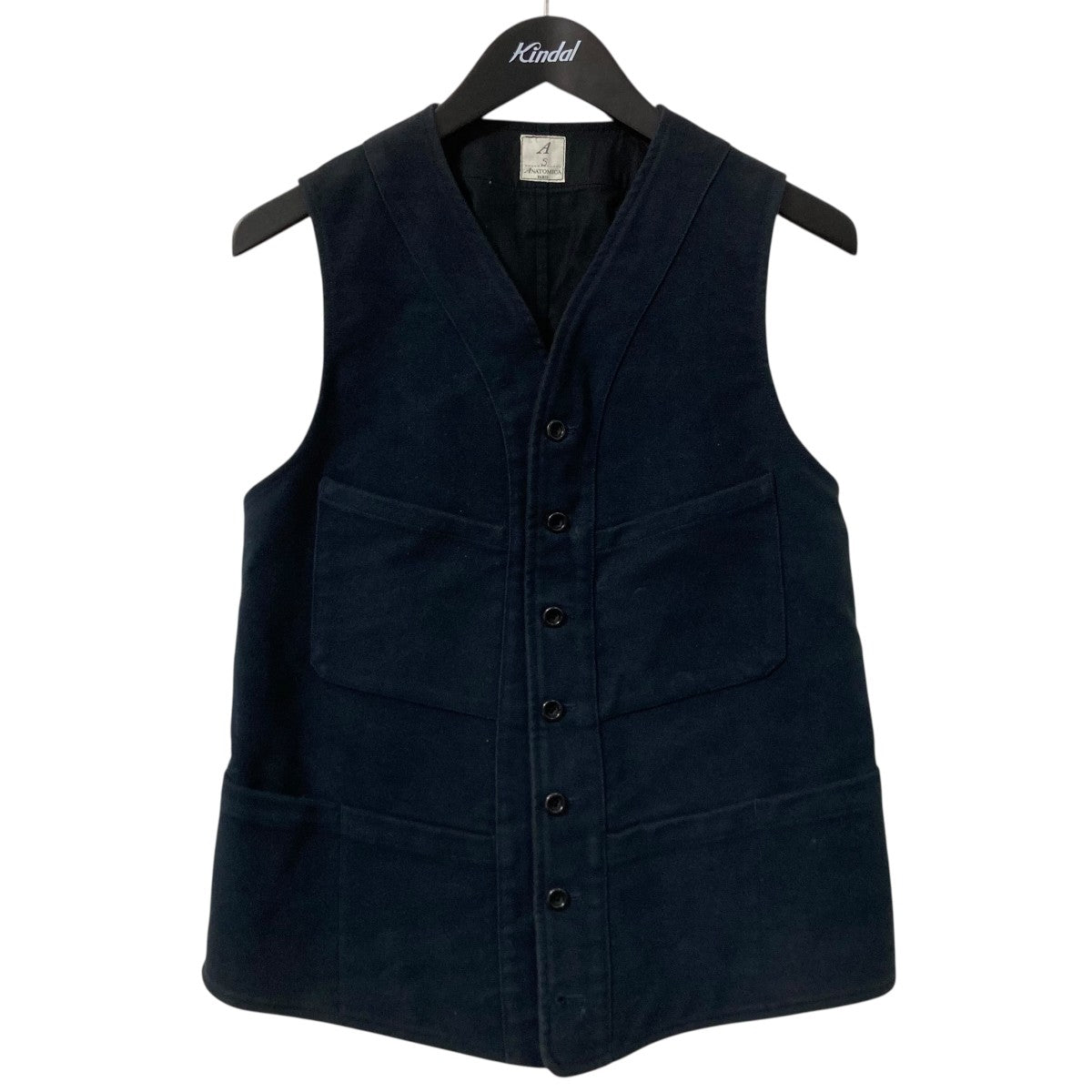 ANATOMICA(アナトミカ) ビーチクロス ウールベストジレ530-522-08 530