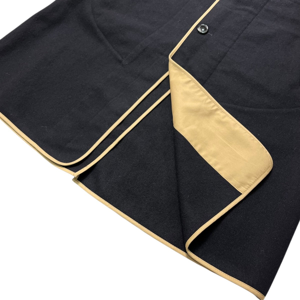 DRIES VAN NOTEN 24AWパイピングロングベスト242 020227 古着・中古-4枚目のアイテム画像