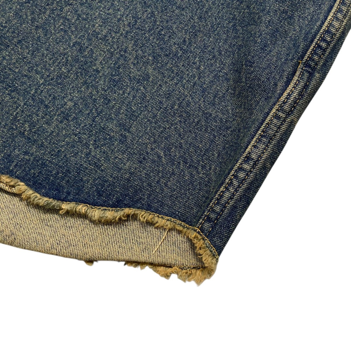FRINGE DENIM SHIRTSヴィンテージライクデニムシャツJN FW24 023