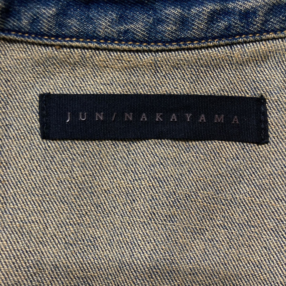 FRINGE DENIM SHIRTSヴィンテージライクデニムシャツJN FW24 023