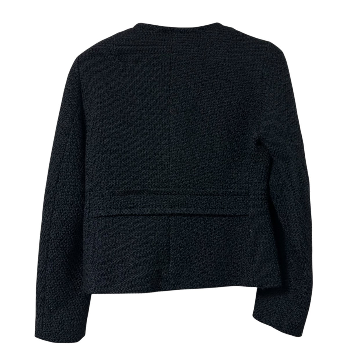 DRIES VAN NOTEN ノーカラージャケット 古着・中古-2枚目のアイテム画像