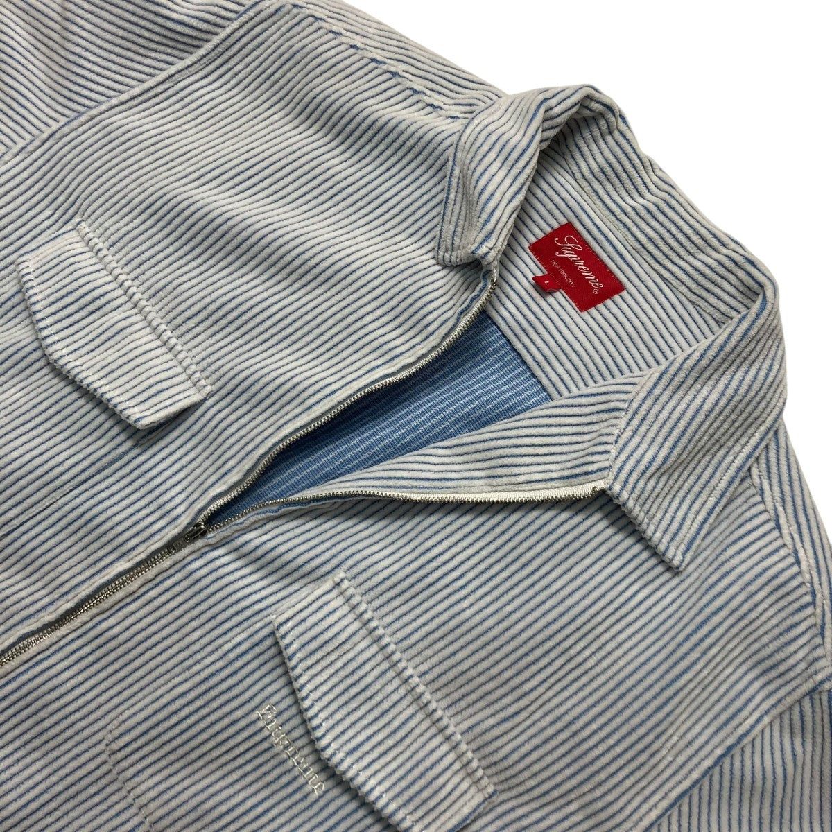 Supreme(シュプリーム) 2 TONE CORDUROY ZIP UP SHIRTコーデュロイ