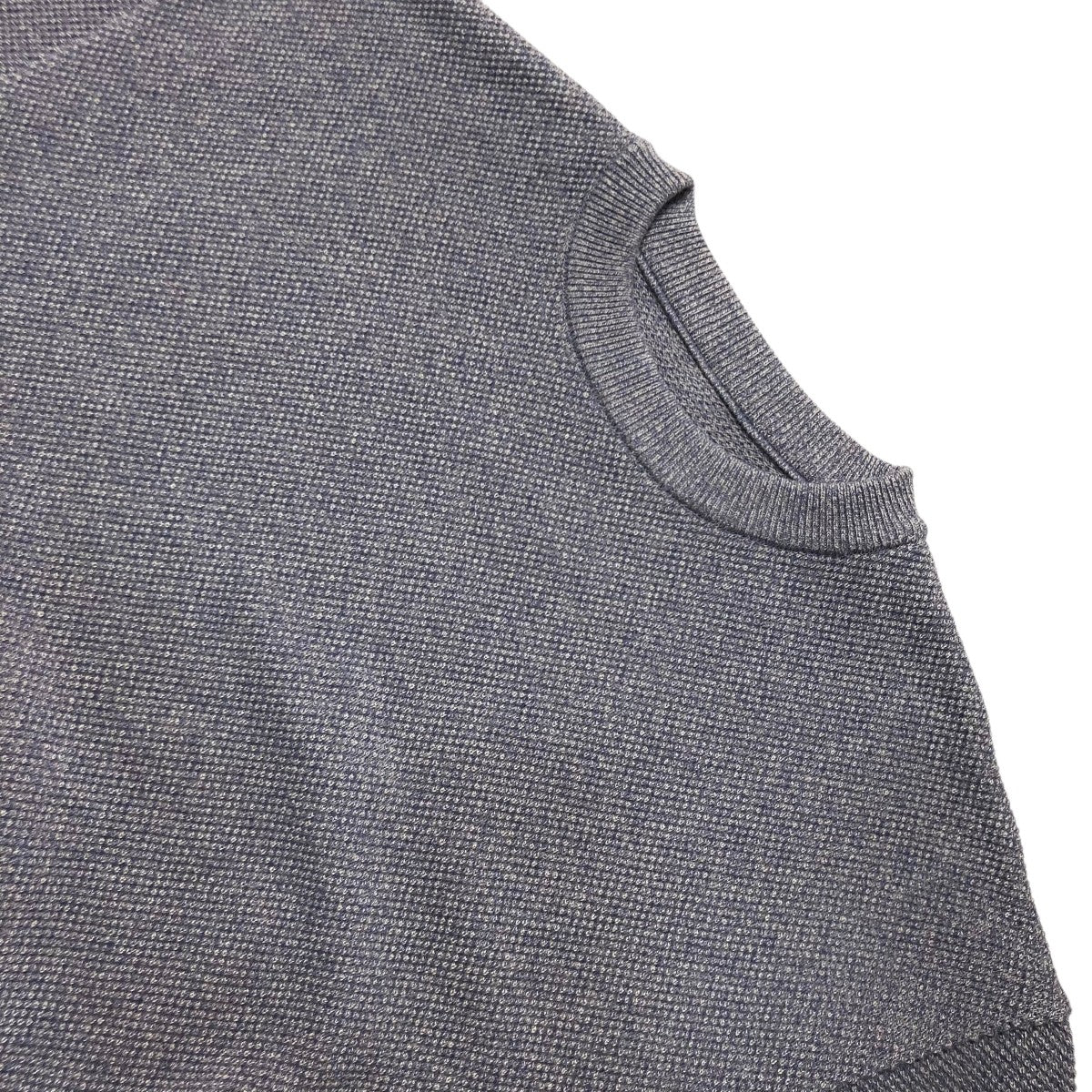 crepuscule(クレプスキュール) Moss Stitch L S Sweatクルーネック