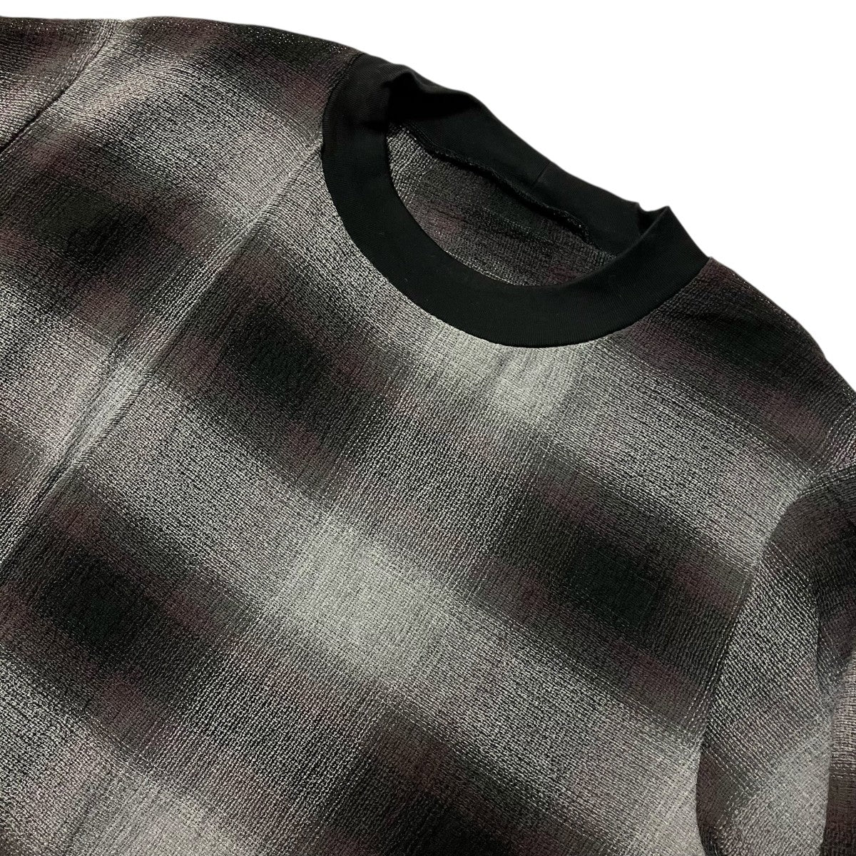 Nobnaga Paris No-Side-Seam T-shirt -plaid-チェックＴシャツN251901 古着・中古-3枚目のアイテム画像