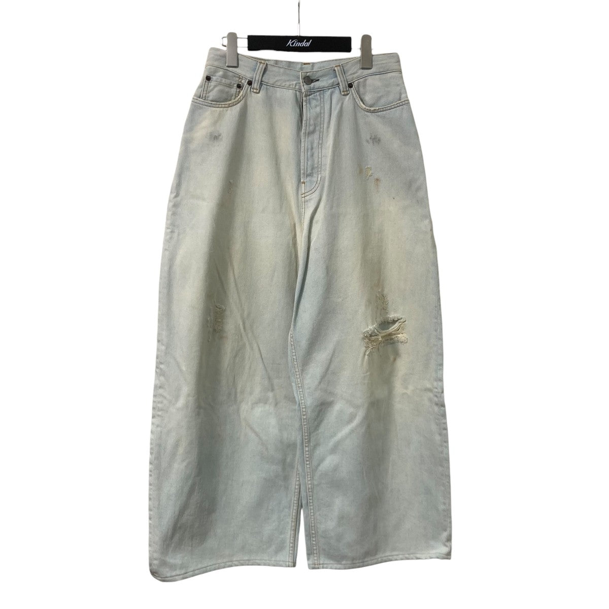 SUPER BAGGY FIT JEANS - 2023ダメージ加工ジーンズ2023M FN Shorebreak