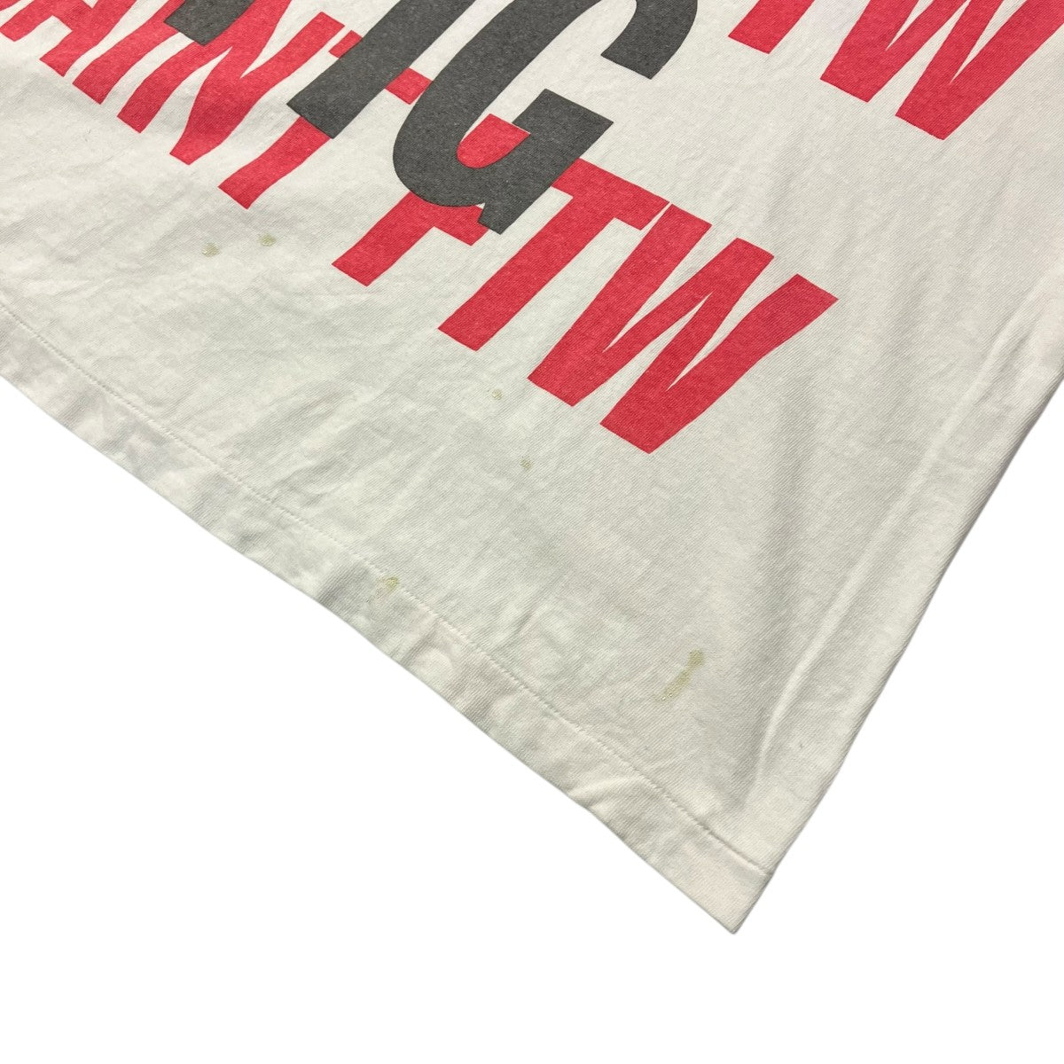 SAINT MICHAEL(セントマイケル) S S TEE DIRTY PIGプリントTシャツSM