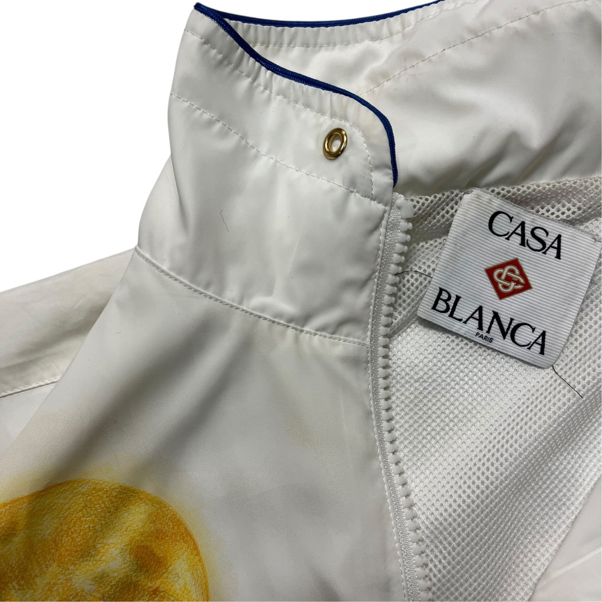 CASABLANCA 25SSMidnight Acropolis Windbreaker JacketジップブルゾンMPS25 JK 033 01 古着・中古-6枚目のアイテム画像