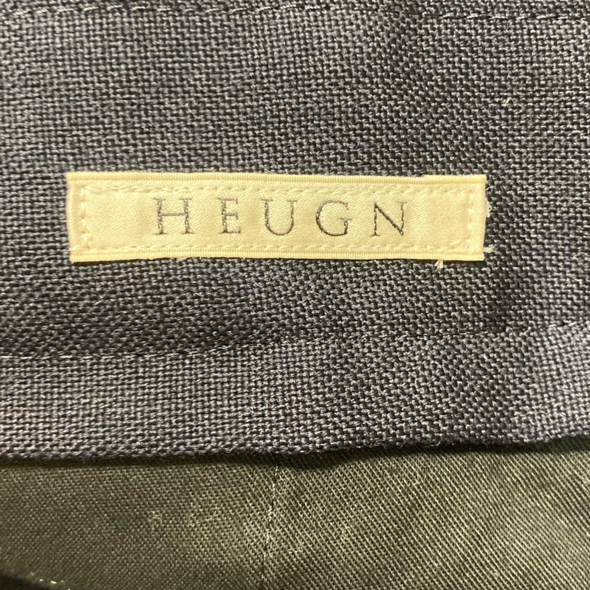 HEUGN Freddieウール素材スラックスTROUSER014 古着・中古-9枚目のアイテム画像
