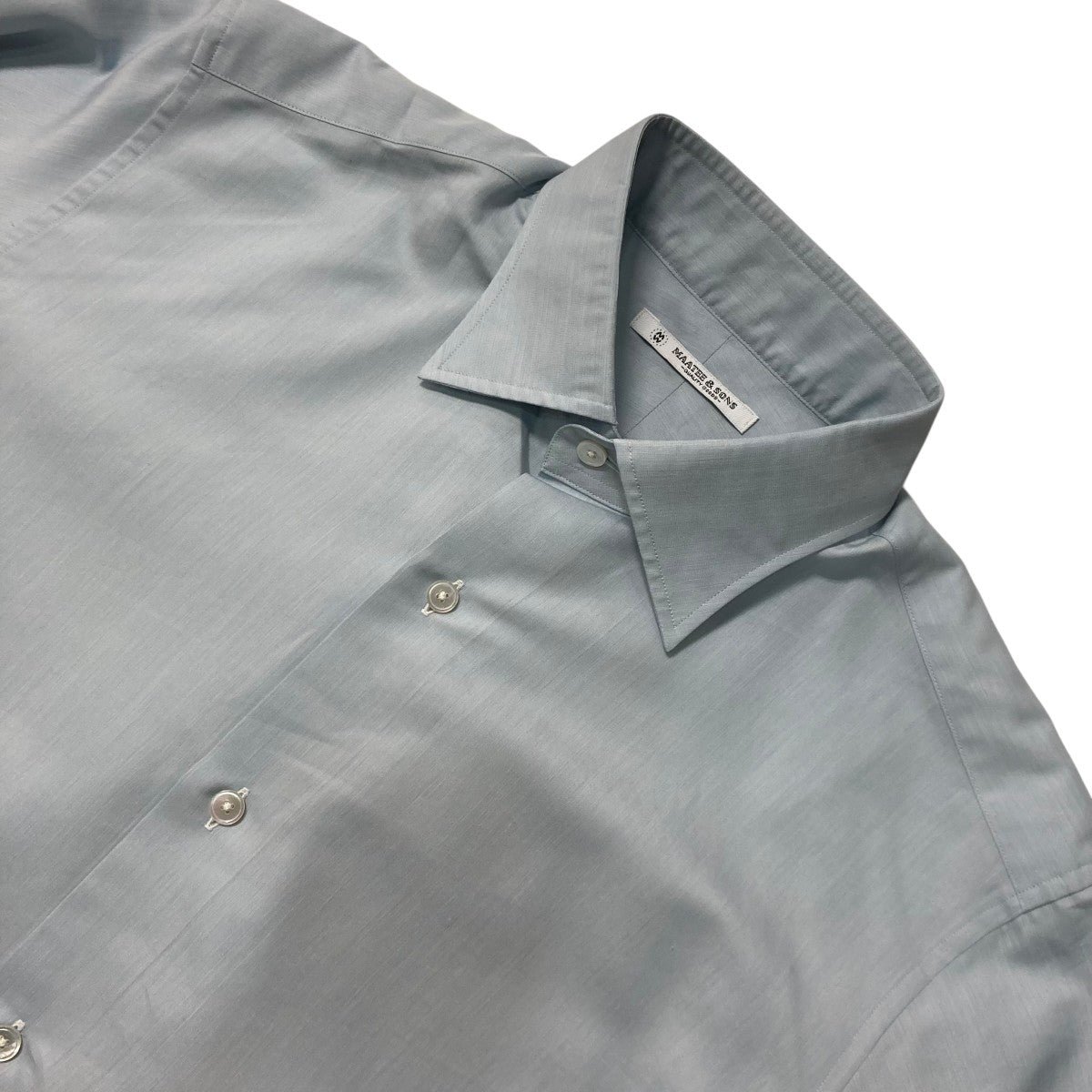 MAATEE＆SONS 25AWMARSEILLE SEA SILK長袖シャツMT5303 0601B 古着・中古-3枚目のアイテム画像