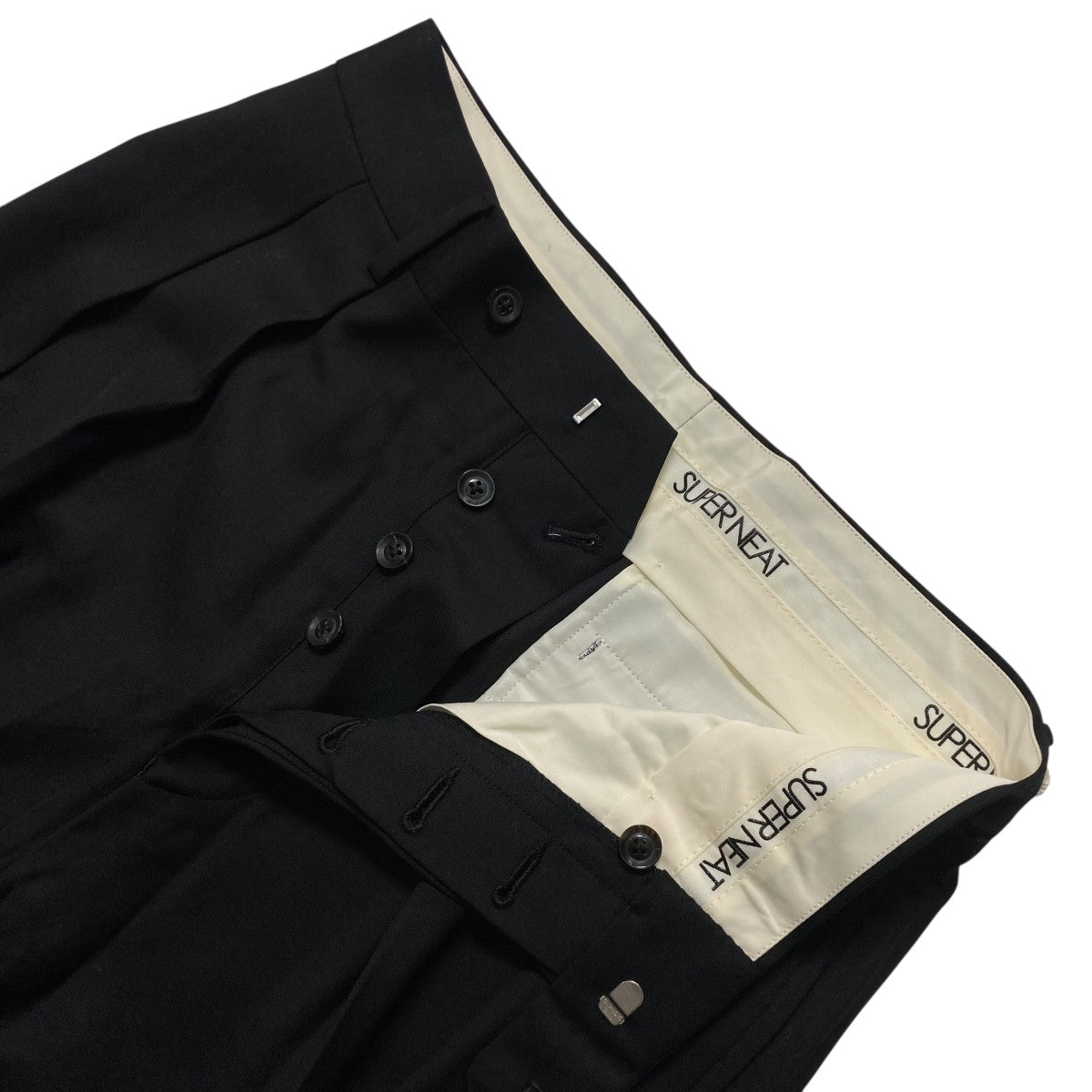 NEAT SUPER NEATウールスラックス25 01SUNE 古着・中古-3枚目のアイテム画像
