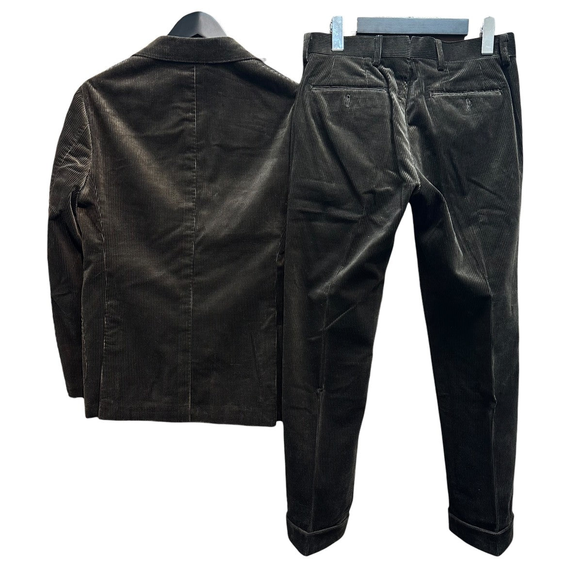 BEAMS F(ビームスエフ) DUCA VISCONTI ダークブラウン コーデュロイ 