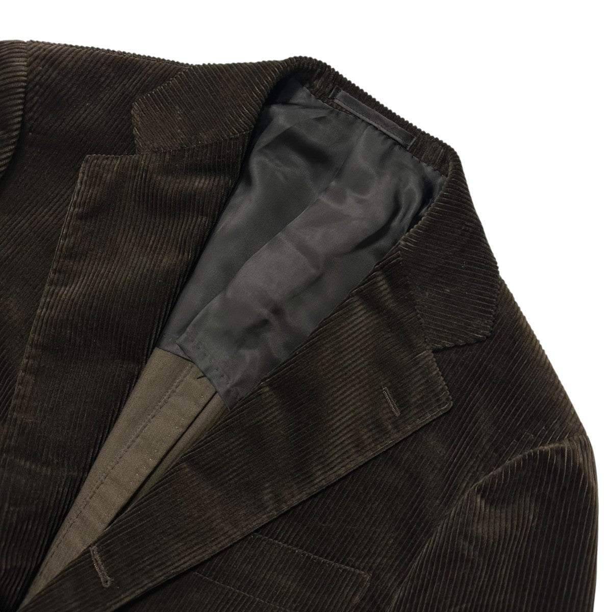 BEAMS F(ビームスエフ) DUCA VISCONTI ダークブラウン コーデュロイ