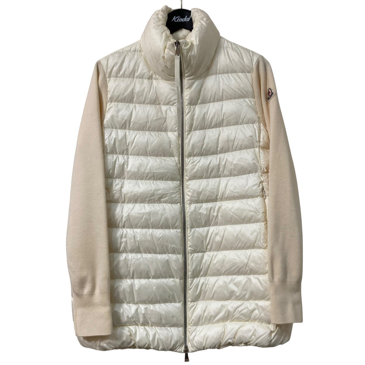 MONCLER(モンクレール) CARDIGAN TRICOTニット切替ダウンジャケット