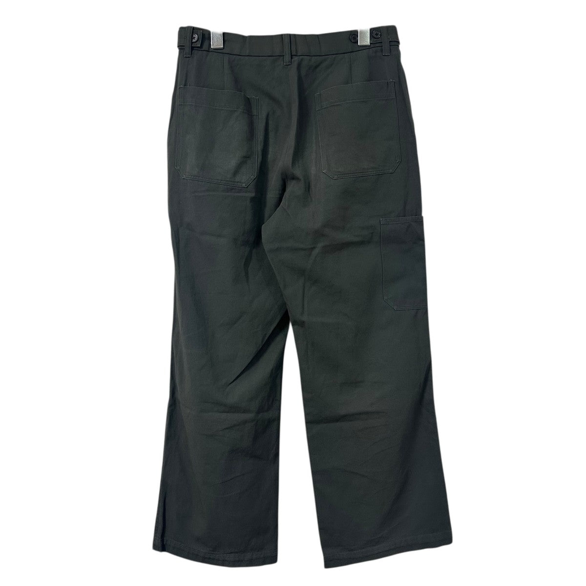 MARKAWARE 25SSORGANIC COTTON VOILE YARN TWILL WIDE CARPENTER TROUSERSコットンパンツA25A05PT02C 古着・中古-2枚目のアイテム画像