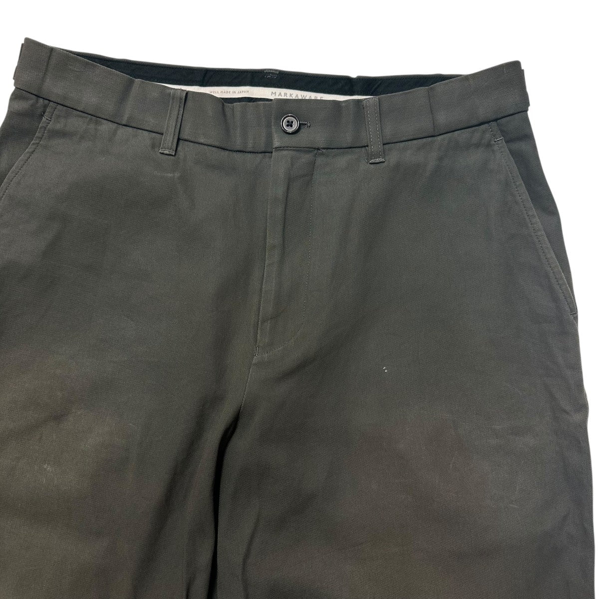 MARKAWARE 25SSORGANIC COTTON VOILE YARN TWILL WIDE CARPENTER TROUSERSコットンパンツA25A05PT02C 古着・中古-6枚目のアイテム画像