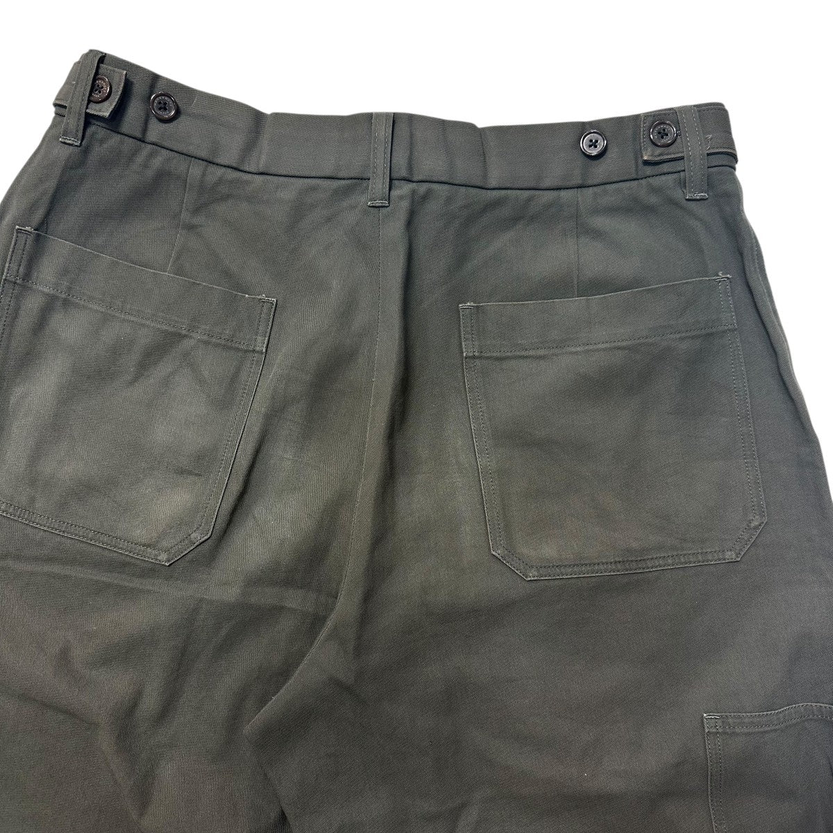 MARKAWARE 25SSORGANIC COTTON VOILE YARN TWILL WIDE CARPENTER TROUSERSコットンパンツA25A05PT02C 古着・中古-7枚目のアイテム画像