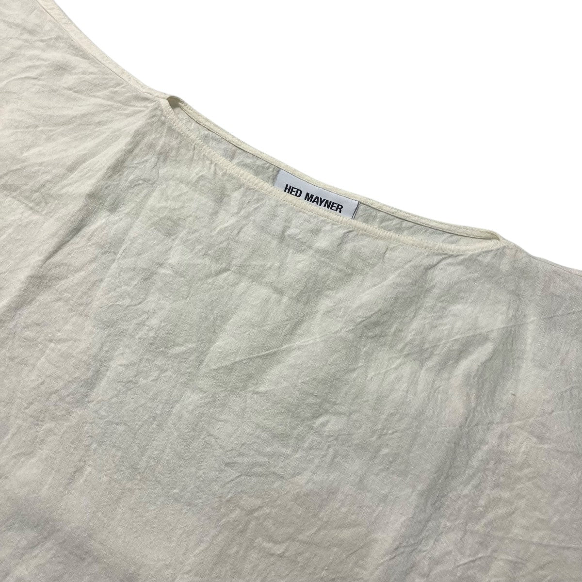 Hed Mayner リネンシャツ 古着・中古-3枚目のアイテム画像