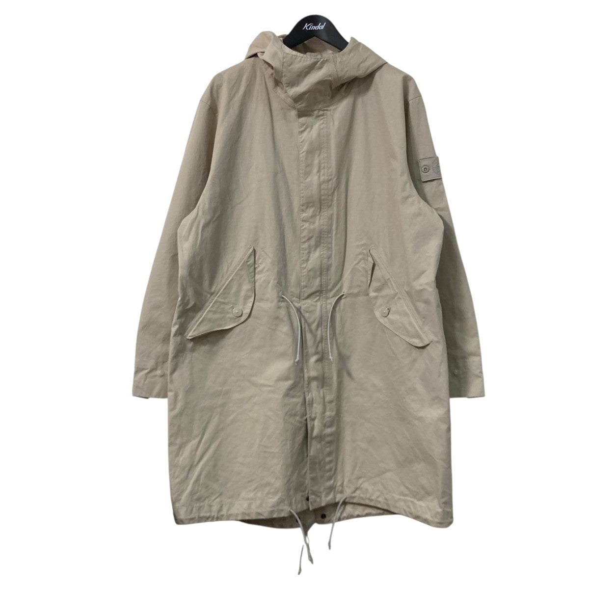 STONE ISLAND GHOST PIECE コットンベンタイルフィールドコートフーデッドコート7815704F1 古着・中古-1枚目のアイテム画像