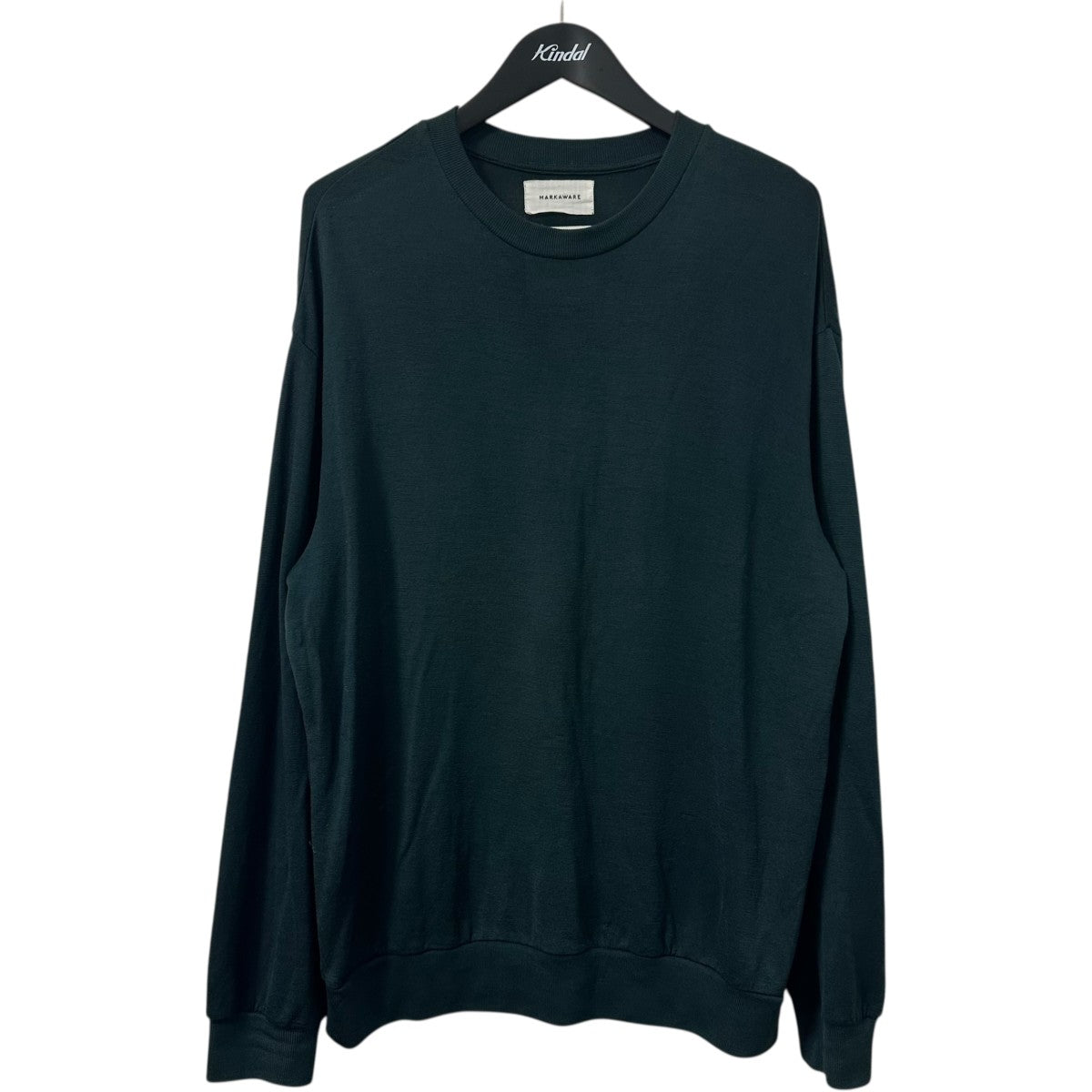 CREW NECK WOOL TEE - Super 120’s Wool Switzer KNITクルーネックニットA21C 13CS02C