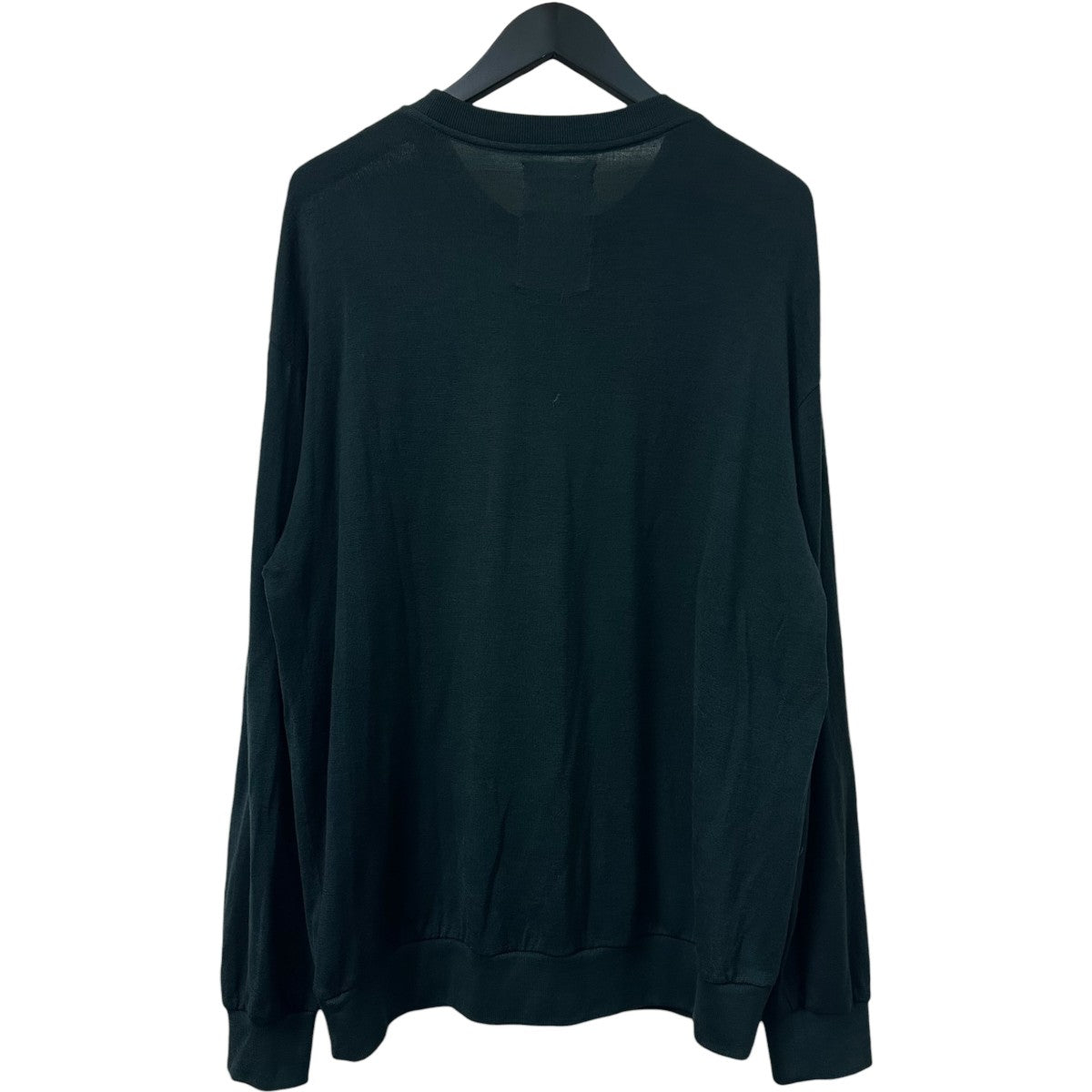 CREW NECK WOOL TEE - Super 120’s Wool Switzer KNITクルーネックニットA21C 13CS02C