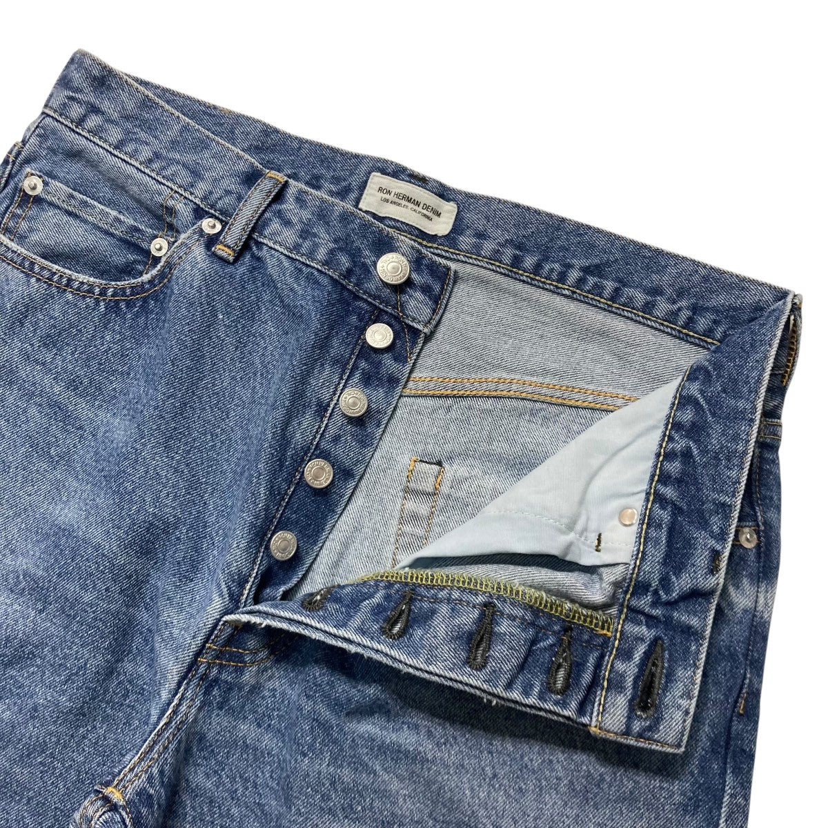 Ron Herman リサイクルコットン ユーズド スリムストレートフィット デニムパンツデニムパンツ4120600039 古着・中古-3枚目のアイテム画像