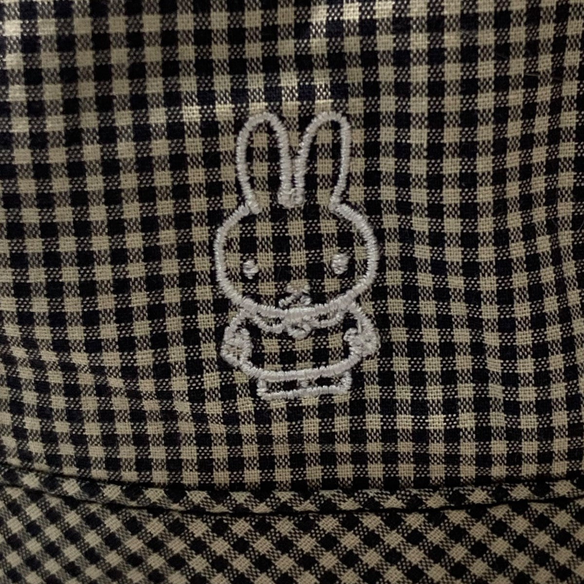 POP TRADING COMPANY Pop ＆ Miffy Gingham Bell Hatハット 古着・中古-4枚目のアイテム画像