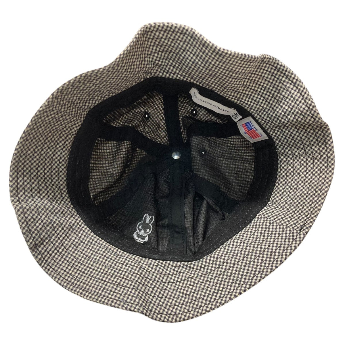 POP TRADING COMPANY Pop ＆ Miffy Gingham Bell Hatハット 古着・中古-5枚目のアイテム画像