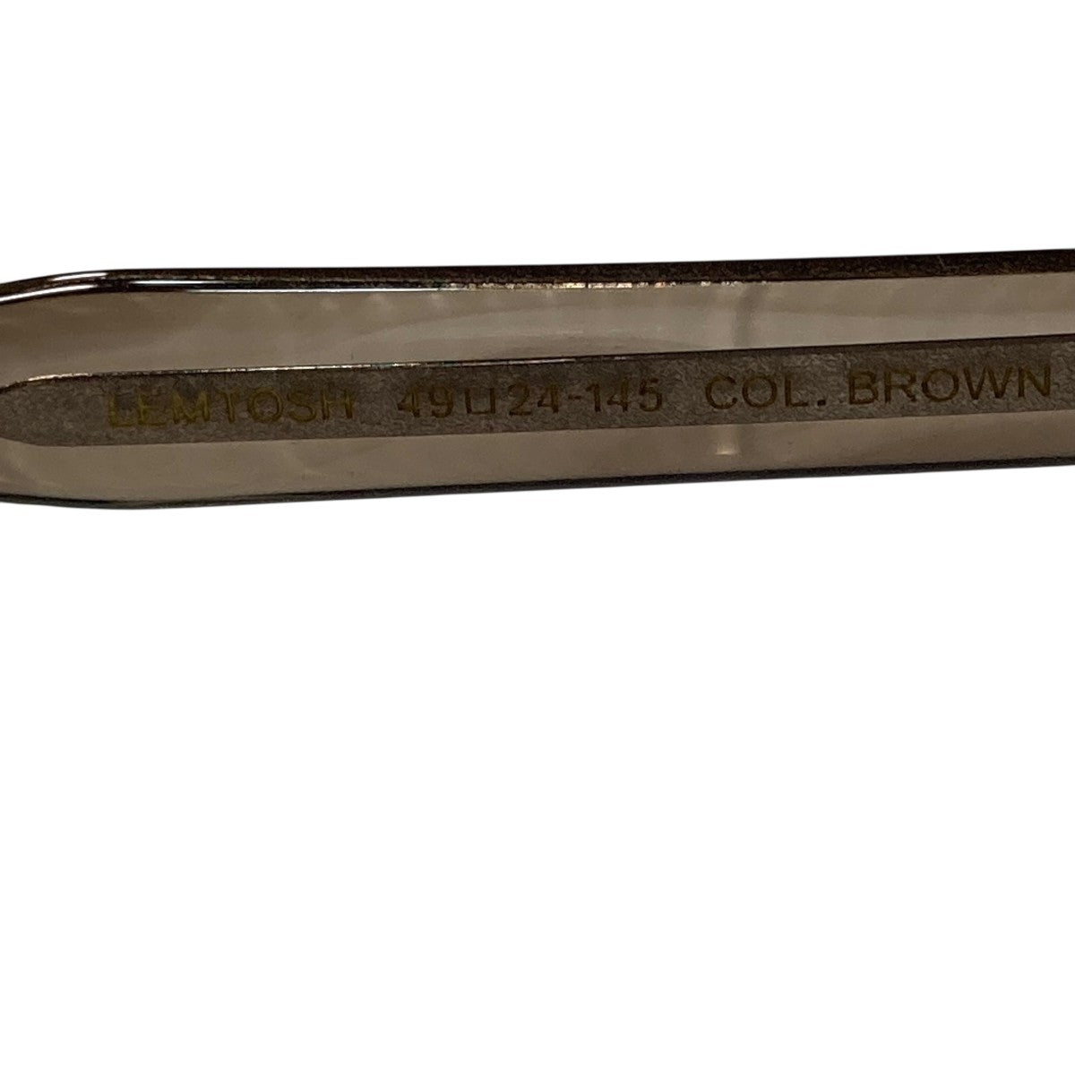 MOSCOT LEMTOSH BROWN ASHサングラス 古着・中古-6枚目のアイテム画像