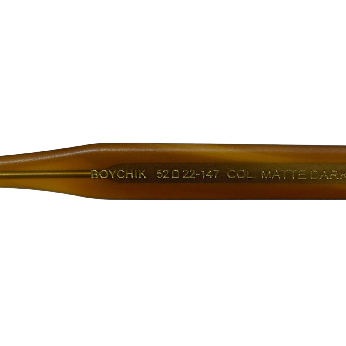 BOYCHIK MATTE DARK BLONDEサングラス