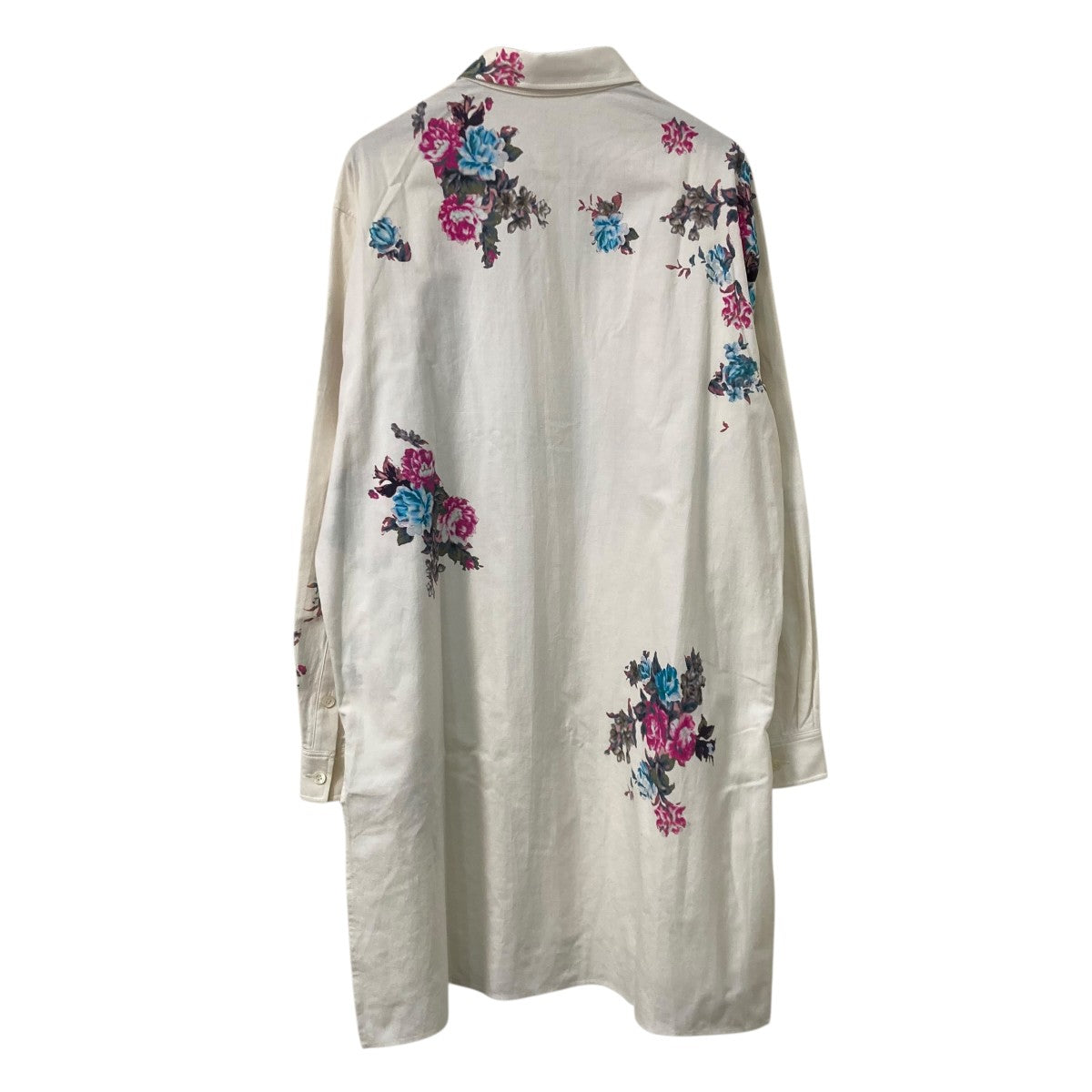 Yohji Yamamoto pour homme 24AWKHADI FLOWER PT BLOUSEフラワープリントシャツHO B78 516 古着・中古-2枚目のアイテム画像