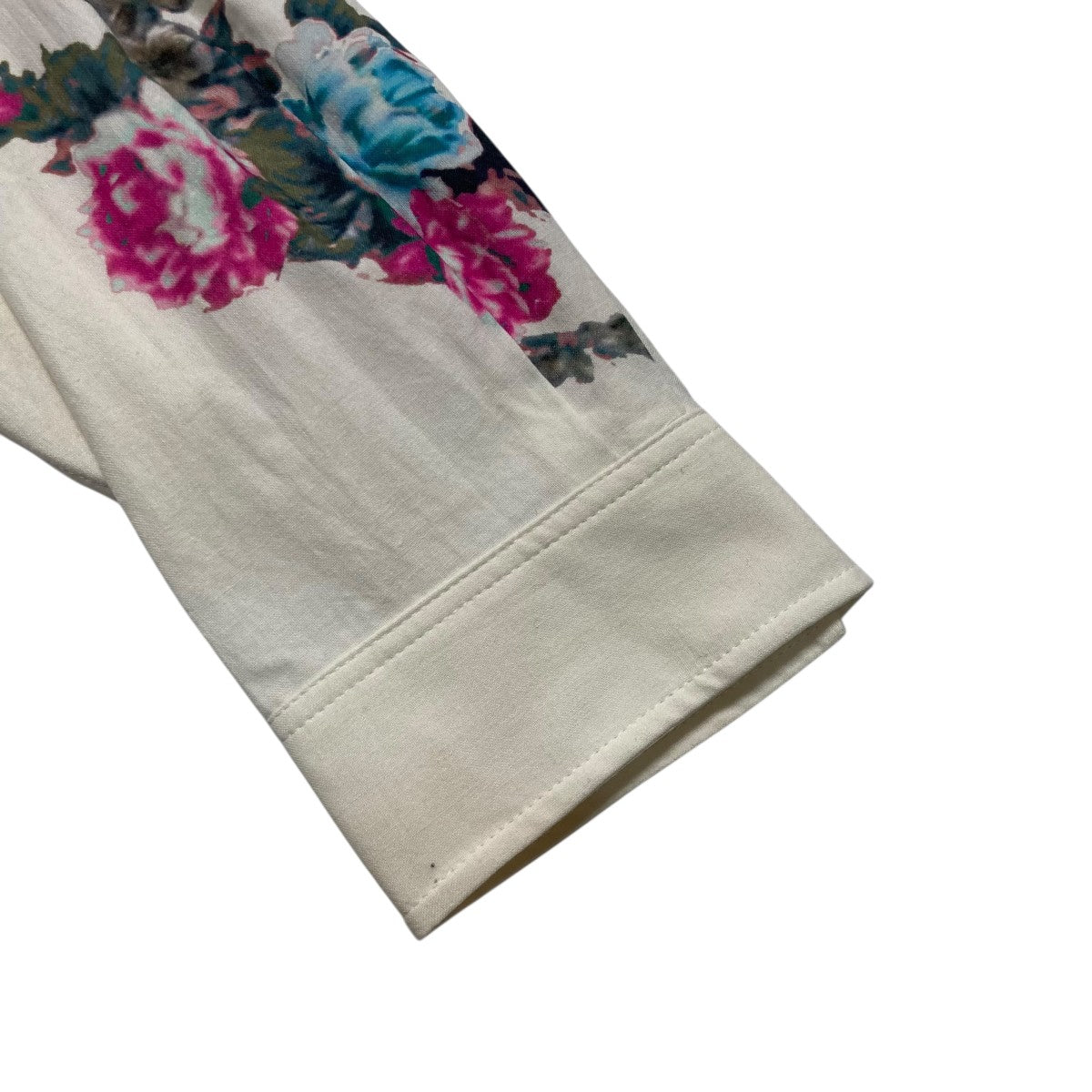 Yohji Yamamoto pour homme 24AWKHADI FLOWER PT BLOUSEフラワープリントシャツHO B78 516 古着・中古-4枚目のアイテム画像