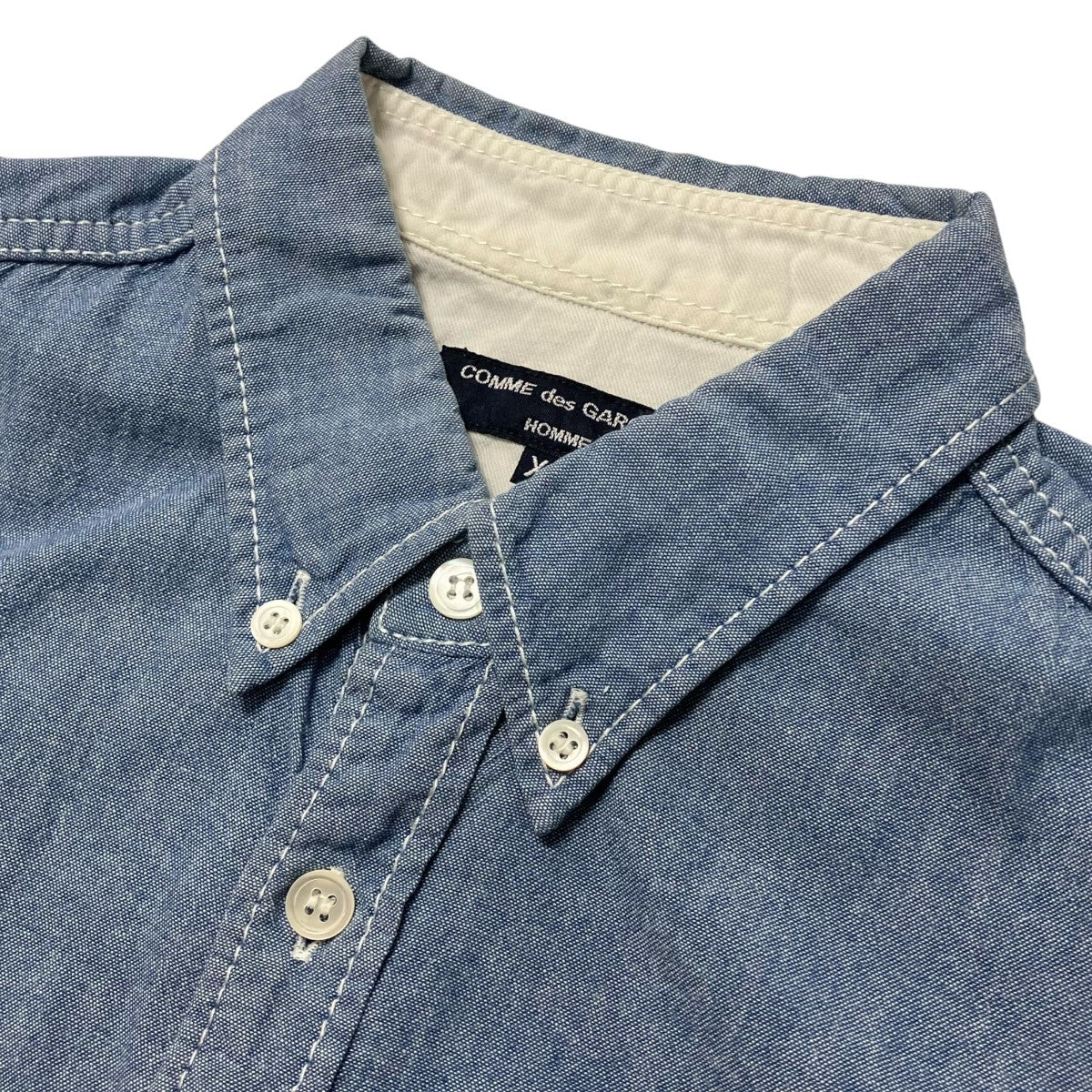COMME des GARCONS HOMME(コムデギャルソンオム) デニムシャツ スカイ