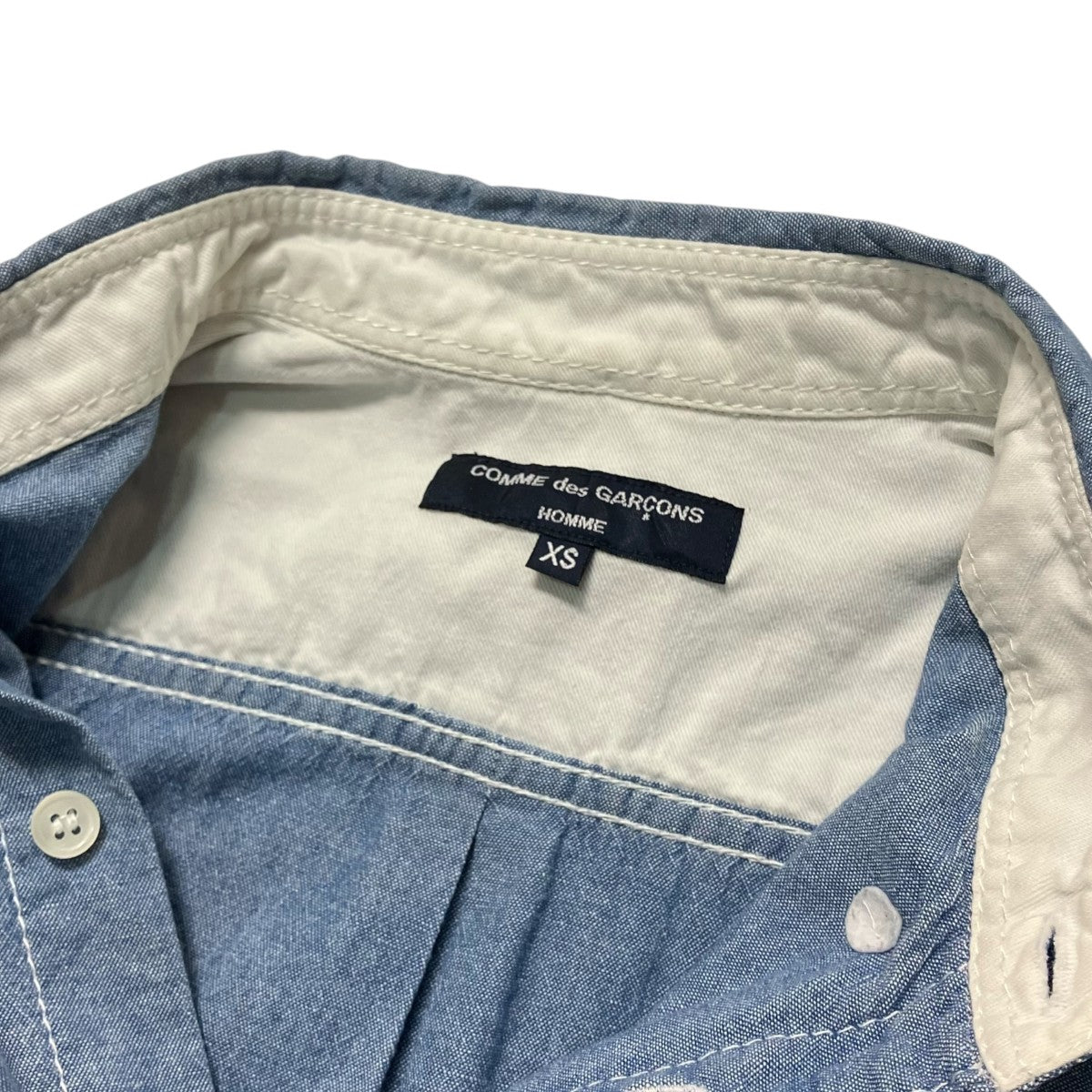 COMME des GARCONS HOMME(コムデギャルソンオム) デニムシャツ スカイ