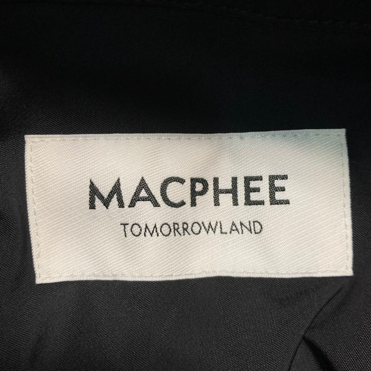 MACPHEE 25AW ダブルサテン フーディーブルゾン 12085408131 古着・中古-8枚目のアイテム画像