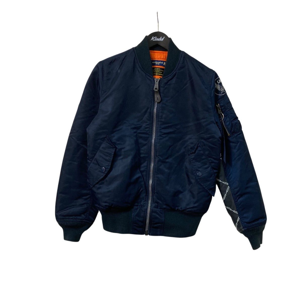 uniform experiment×Mastermind JAPAN×ALPHA MA-1ボンバージャケットUE 134143 古着・中古-1枚目のアイテム画像