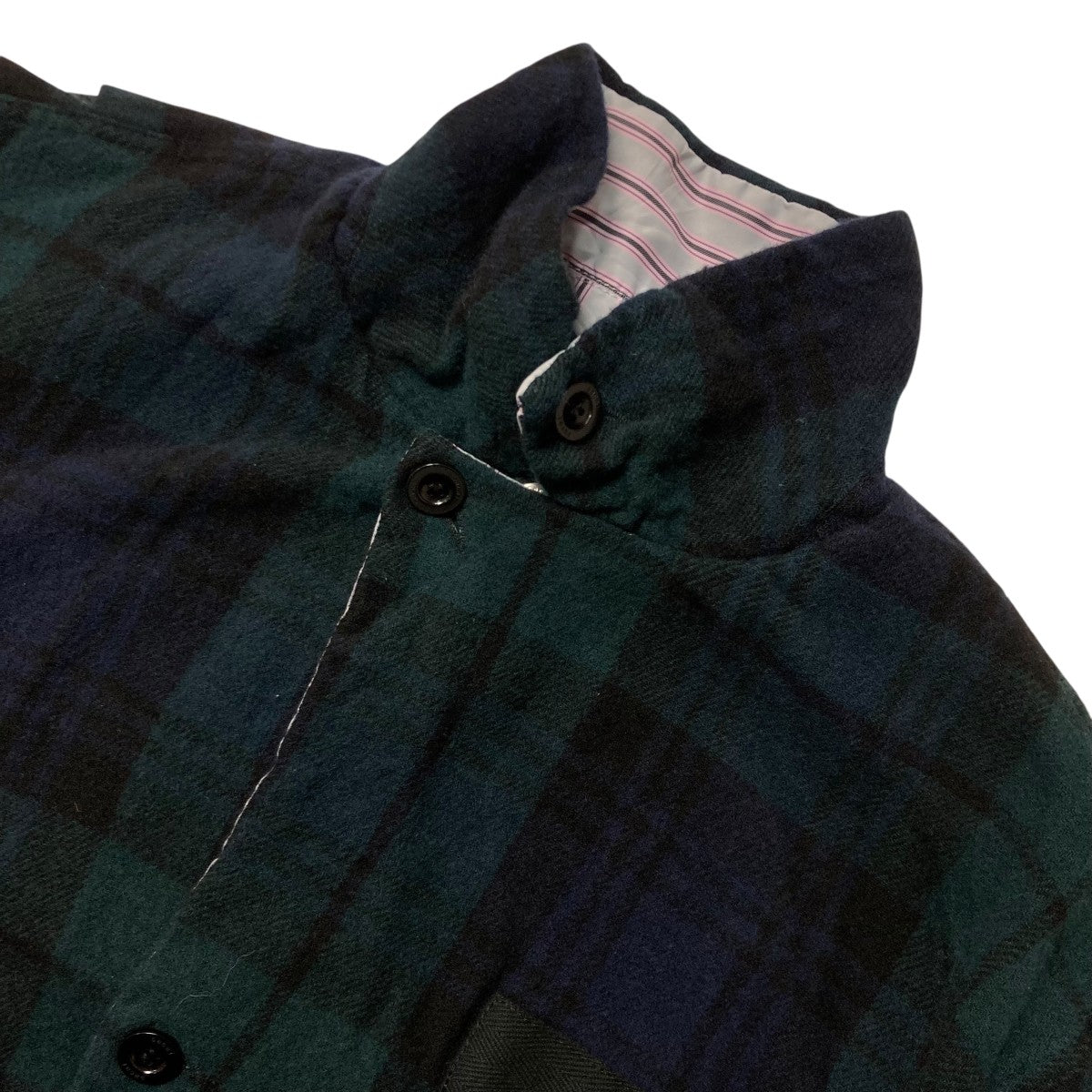 sacai(サカイ) Wool Shrivel Reversible Blousonリバーシブル