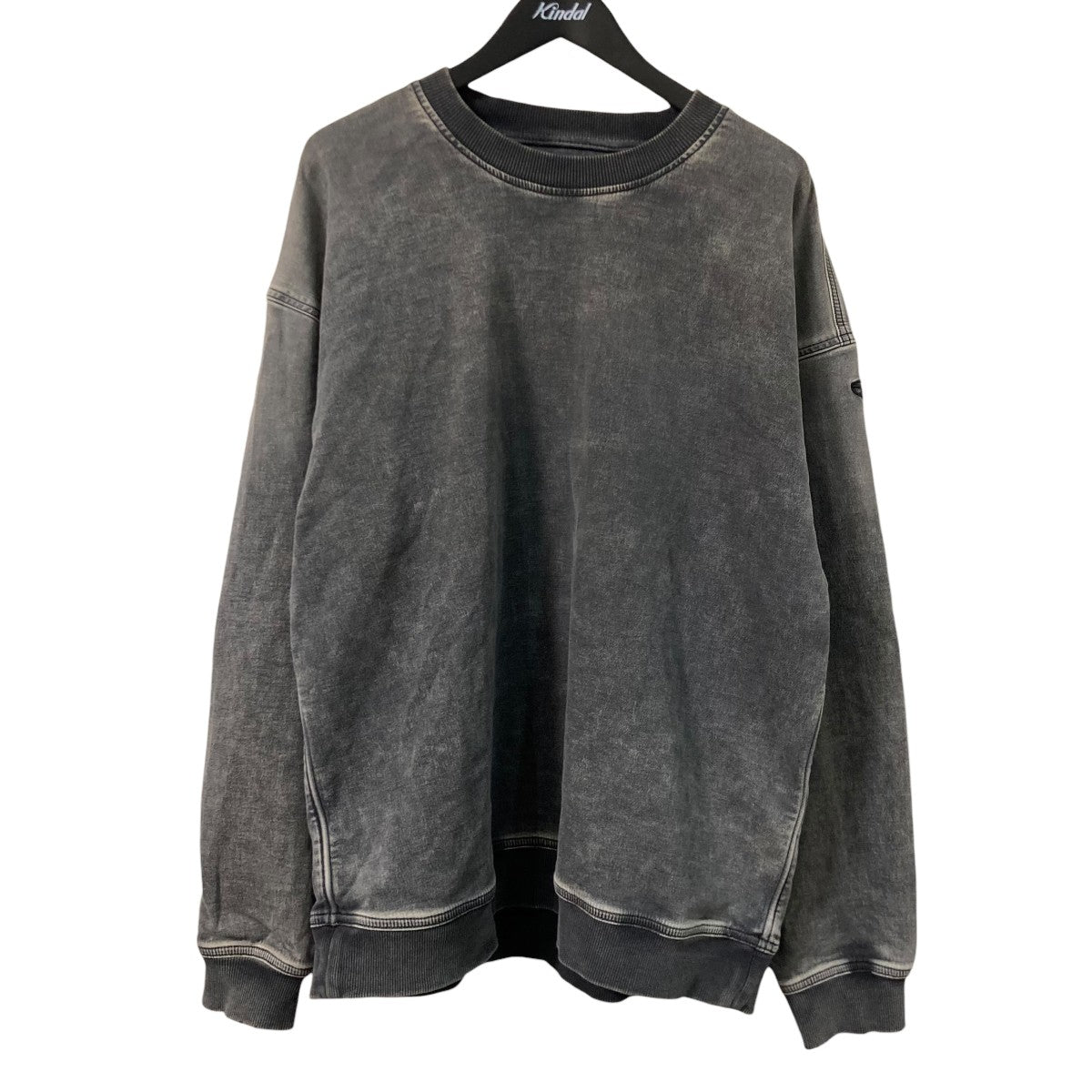D-KRIB TRACK ウォッシュ加工デニムスウェット A12527